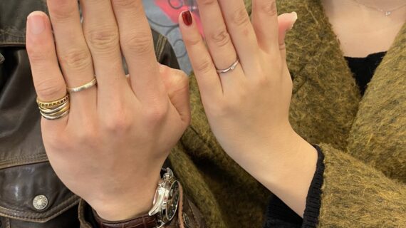 ルシエとラザールダイヤモンドの結婚指輪