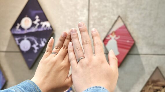 ディズニーシンデレラの結婚指輪