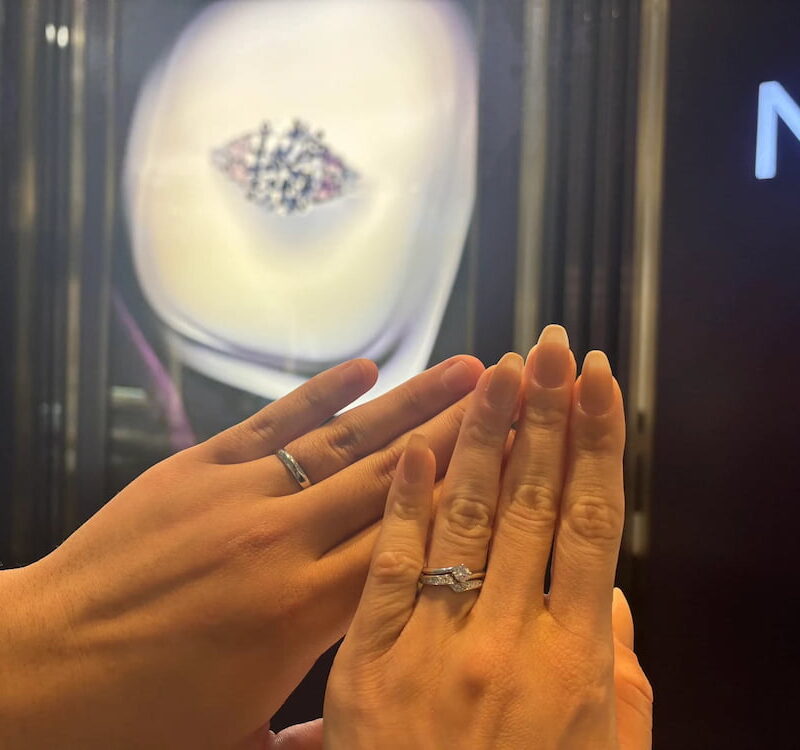 NIWAKA結婚指輪と婚約指輪