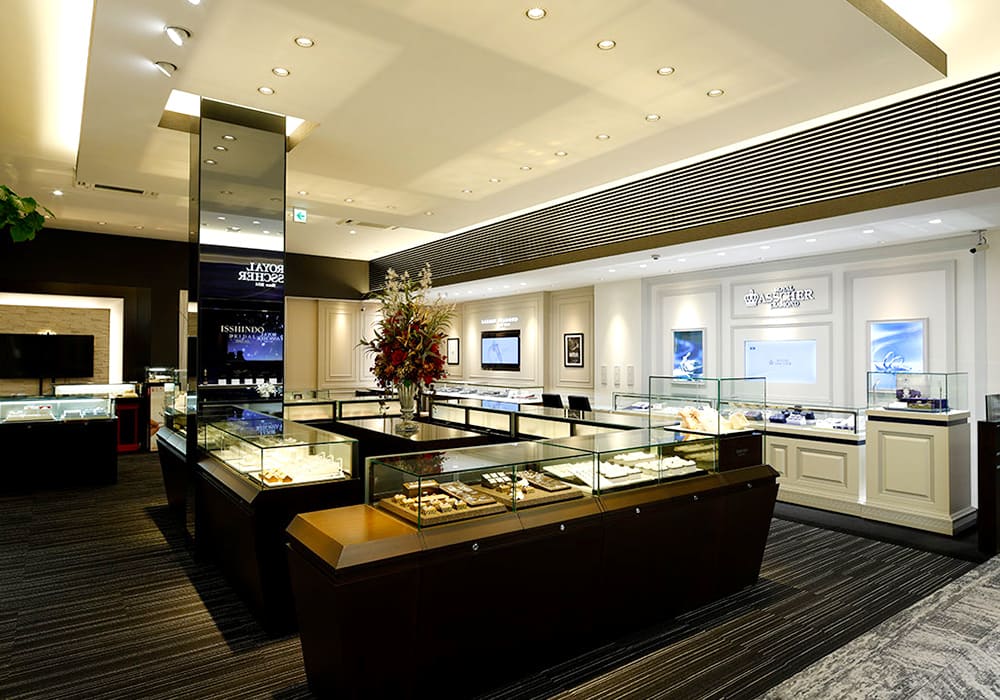 完成度の高いブランドコーナー