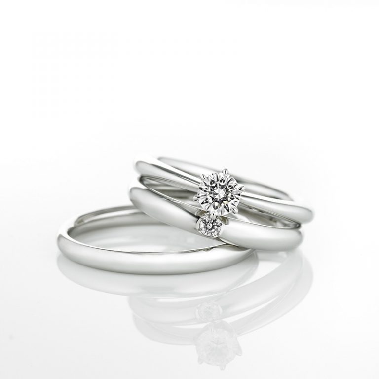 ERA251 WRA026 WRB036｜ロイヤルアッシャー婚約指輪・結婚指輪