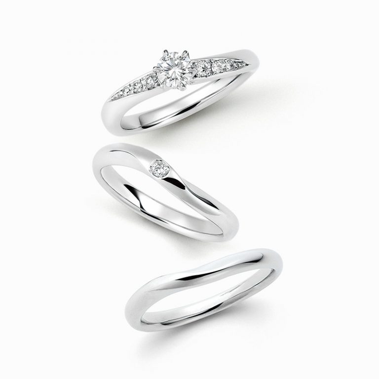 ERA316 WRA009 WRB035｜ロイヤルアッシャー婚約指輪・結婚指輪