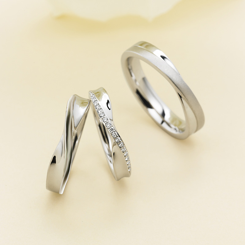 マリアージュの結婚指輪「エルヴェ」をお作りいただきましたＳ様・Ａ様