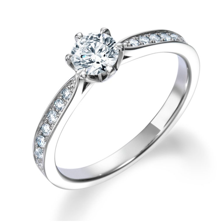 ERA806｜ロイヤルアッシャー婚約指輪