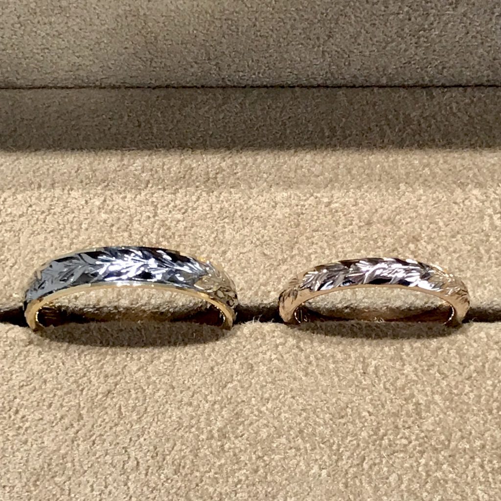 Makana(マカナ)のご結婚指輪をお作り頂きました！