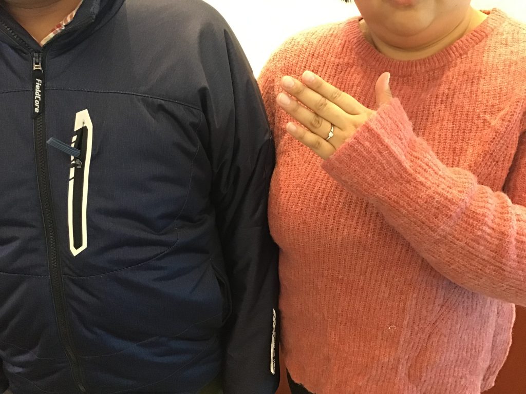 【飯田市】俄のご婚約指輪をお作りいただきました！
