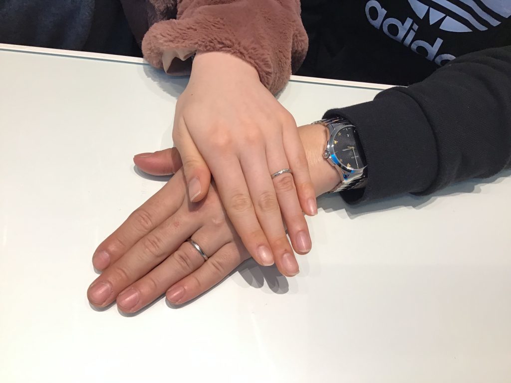 【飯田市】プチマリエのご結婚指輪をお求めいただきました！