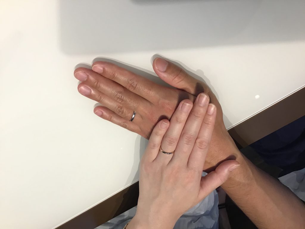 【飯田市】ルシエの結婚指輪をお作り頂きました！