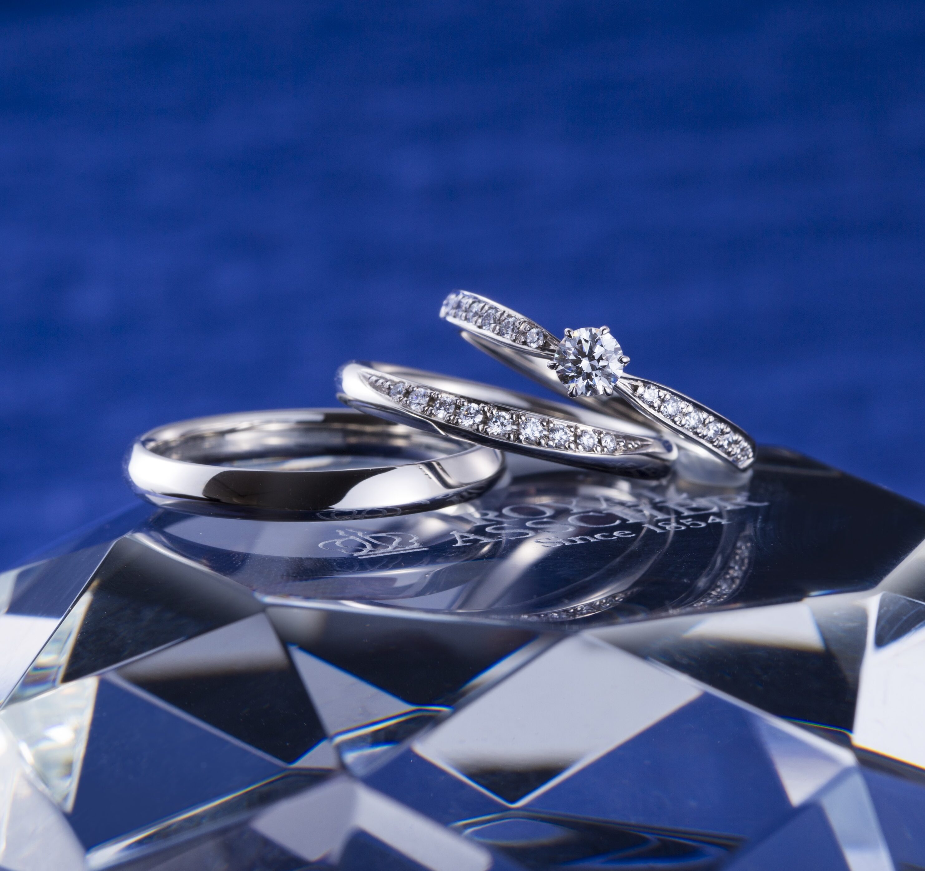 ERA815 WRA065 WRB075｜ロイヤルアッシャー婚約指輪・結婚指輪
