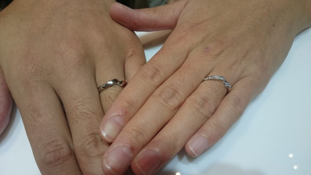 【長野市】NIWAKAの結婚指輪をお作りいただきました！